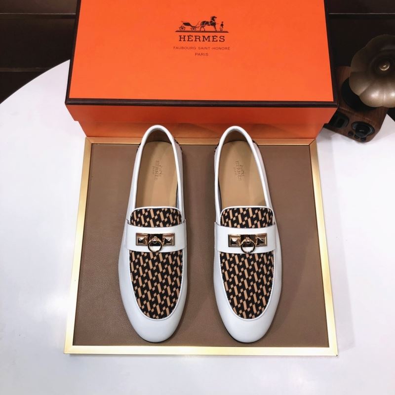 H**mes leather shoes